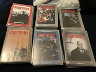 Sopranos dvd samling säsong 2,3,4,5,6