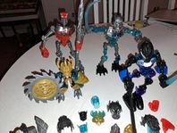 BIONICLES; 4 "gubbs" o mkt delar...