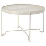 2st KROKHOLMEN Soffbord från IKEA, utomhus, beige, 73 cm