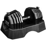 Casall PRF Adjustable Dumbbell Set 1x4,5-22,5kg - Black