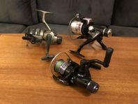 3st fiskerullar Fladen, Daiwa & Abu Garcia