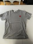 Play Comme Des Garcon heart logo t-shirt Stl M