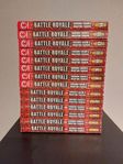 Battle Royale vol 1-14. OOP Eng Manga