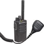 2 st Motorola DP2600e Digital Two-way Radio + Monofoner