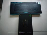 Razor Mamba/Logitech g810