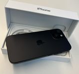 En helt ny och oanvänd iPhone 15, 128 GB, med 100 % batteri