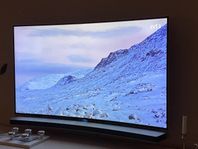 Samsung LED TV Curved 55 tum inkl. Curved Soundbar