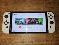 Nintendo Switch OLED i absolut nyskick