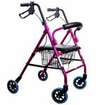 Rollator metallic rosa köpt i aug för ca 2.000kr