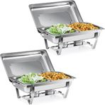 WILPREP Dish Buffet Set, 2 Pack 9L 