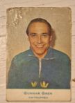 Gunnar Gren, Sverige, Fotbolls-VM 1958 [Samlarbild, ALFA]