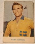 Kurt Hamrin, Sverige, Fotbolls-VM 1958 [samlarbild, ALFA]