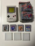 Original Game Boy DMG-01 + Väska + 4 spel (Mario, Tetris mm