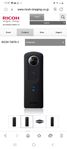 Ricoh Theta S - 360 kamera o video