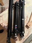 3 manfrotto stativ