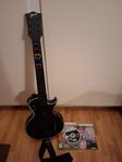 XBOX 360 GUITAR HERO GITARR + SPEL I EXTREMT BRA SKICK