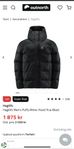 Haglöfs Men's Puffy Mimic Hood True Black