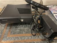 XBOX 360, kontroller, kamera, massa olika spel PS4, xbox etc