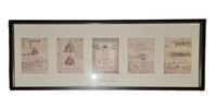  Illustration Leonardo da Vinci Print Framed Artwork. IKEA