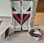 Målvaktsbenskydd/plock/stöt. CCM EFLEX 5 PRO CUSTOM 34 +1