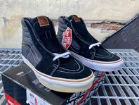 Vans Sk8-Hi (Suede/Denim) Black EUR 42/US 9 VN-0KYA7QQ