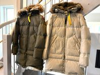 Parajumpers Longbear. Beige + Grön. Strl S (Dam). Kvitto mm