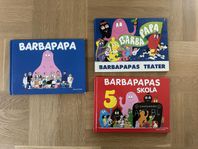 3 stycken Barbapapa böcker