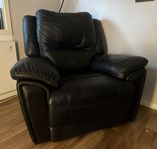 Skinnfåtölj Recliner