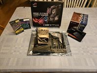 Asus Z370-F, i5 8600k, 16 gig minne