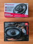 JBL GTO 6429 + Pioneer TS-G1020F