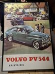 Reklamaffisch Volvo 544