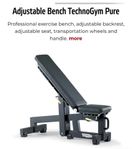 3 st Technogym Pure Strength Adjustable Bench. Fint skick!