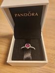 Pandora silverring stl. 58