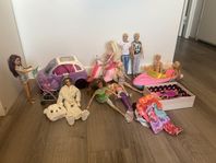 Barbie med tillbehör 