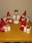 Jul julpynt tomte lucia juleljus tomtenisse tomtemor 