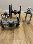 Starwars skepp och robot (4st)