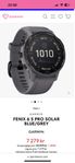 Garmin Fenix 6S Pro Solar