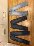 Jeans packet W25, 158cm och 12y-13y