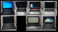 7st. laptops-paket (Dell, Lenovo, HP)!