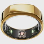 Oura ring Gen 3 Heritage Gold size US 8