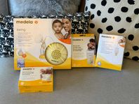 medela Swing elektrisk bröstpump med diverse tillbehör