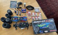 Välvårdad Traxxas Rustler 4x4 VXL