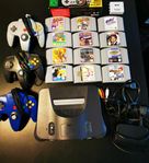 Nintendo 64 (12 spel & 3 dosor) 