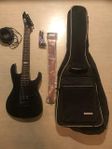 ESP LTD M-107 elgitarr och Peavey förstärkare