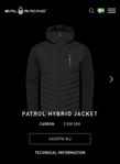 Sail Racing dunjacka ”Patrol Hybrid Jacket” 