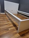 Malm vit sängram 120 cm