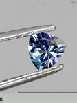 Tanzanite 0,7 carat blue VVS unheated