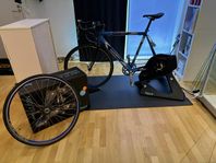 Paket Tacx Neo 2T Trainer + komplett Racer cykel