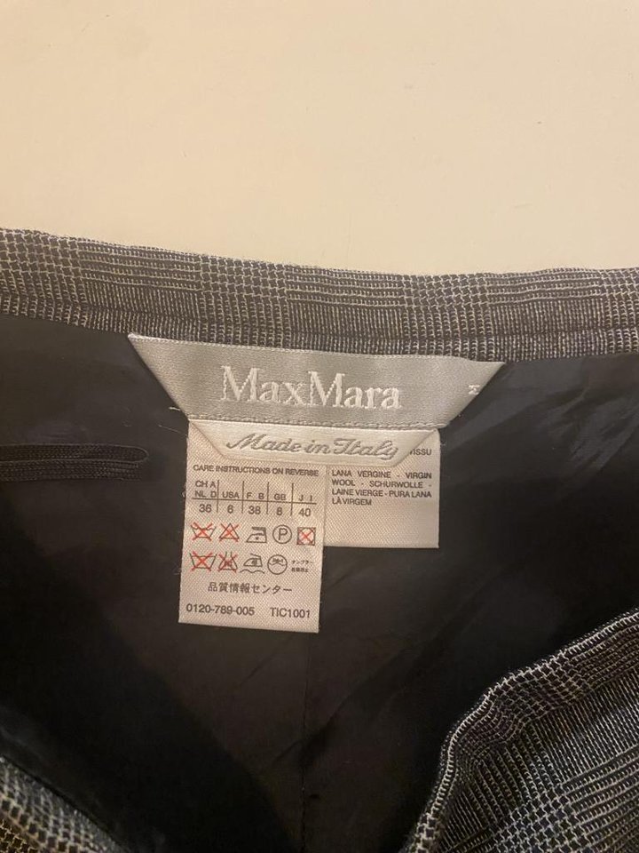 Max Mara kjol 100% ull