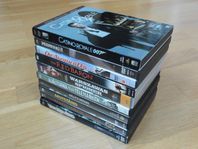 Paketpris 10 DVD: James Bond, WW2, Van Helsing